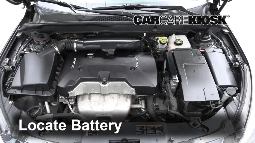 2013 Chevrolet Malibu LTZ 2.5L 4 Cyl. Battery Replace
